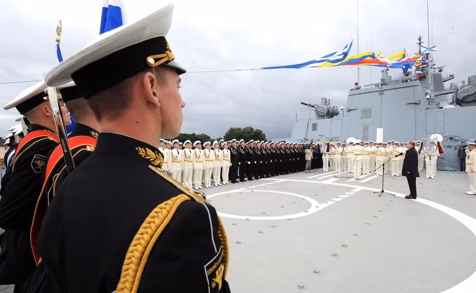 Phía Nga dự kiến đóng 4 tàu theo lớp Đô đốc Gorshkov. Hiện tại, một tàu đã được nhập biên và hai chiếc nữa đã hoàn thành, dự kiến bàn giao trong thời gian sắp tới. Nguồn ảnh: BI.