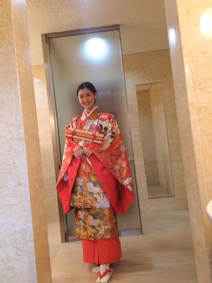 Ngọc Linh xinh xắn trong trang phục kimono của phụ nữ Nhật Bản