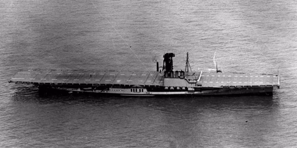 Tàu sân bay USS Wolverine là một trong số những tàu sân bay cổ nhất của Hải quân Mỹ khi hàng không mẫu hạm này đã ra đời từ năm 1912 - nghĩa là từ 106 năm trước. Nguồn ảnh: BI.