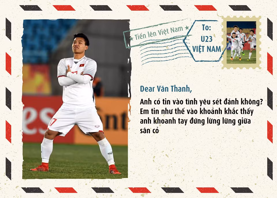 Màn tạo dáng "cực ngầu" của Vũ Văn Thanh trong trận bán kết khiến fan nữ "đứng ngồi không yên". Còn lời bày tỏ nào "cool" hơn là dành lời khen có cánh cho cách tạo dáng của anh chàng đây?