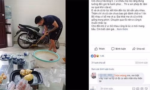 Tâm sự của bà mẹ 1 con gây bão mạng xã hội. Ảnh chụp màn hình.