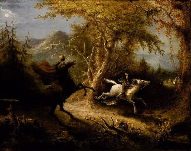 Theo truyền thuyết Ireland, kỵ sĩ không đầu Dullahan là hiện thân của bóng đêm nên chỉ xuất hiện lúc Mặt trời khuất bóng.