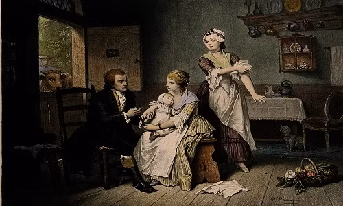 Edward Jenner, một bác sĩ kiêm thành viên danh dự của Hiệp hội Hoàng gia London, Anh là người đầu tiên đặt nền móng cho tiêm chủng vắc-xin. Đặc biệt, ông là người đã tìm ra vắc-xin phòng đậu mùa.