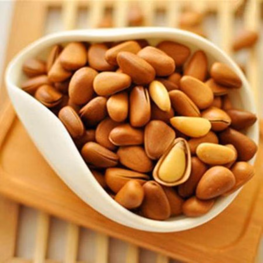 Hạt thông được mệnh danh là “vị thuốc bổ trường sinh” bởi khả năng kéo dài tuổi thọ của nó. Ảnh Shopify.