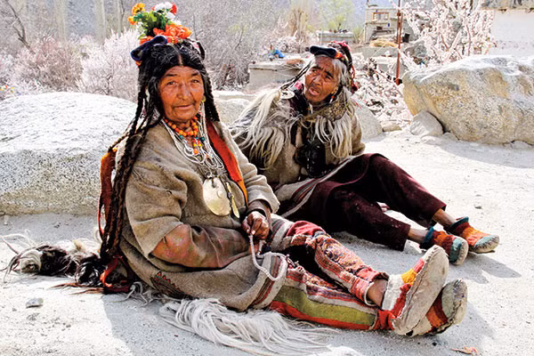 Để duy trì dòng máu thuần chủng của mình, người Drokpa không kết hôn với người ngoài. Ảnh Shutterbug.