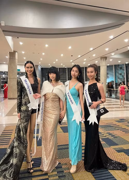 Hà Phương từng tham gia cuộc thi World Miss University 2022- Hoa hậu Sinh viên Thế giới 2022. Ảnh: FBNV.