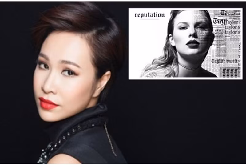 Năm 2017, Uyên Linh cũng vướng ồn ào. Cụ thể, khi album Portrait của Uyên Linh phát hành trên iTunes Việt Nam, vượt mặt sản phẩm của Taylor Swift, Uyên Linh viết: “Có trên iTunes rồi nè các mẹ ơi, có quốc gia nào trên địa cầu này bước qua ngày thứ 16 này không? Thấy hình như Top 1? Không hiểu. Dù sao đứng trước con rắn hao trai kia là thấy vui rồi”. Ảnh: Đời Sống Pháp Luật.