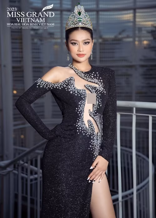 Với vai trò đương kim Hoa hậu Hòa bình Việt Nam, người đẹp gốc Long An có lịch trình dày đặc. Ảnh: FBNV.