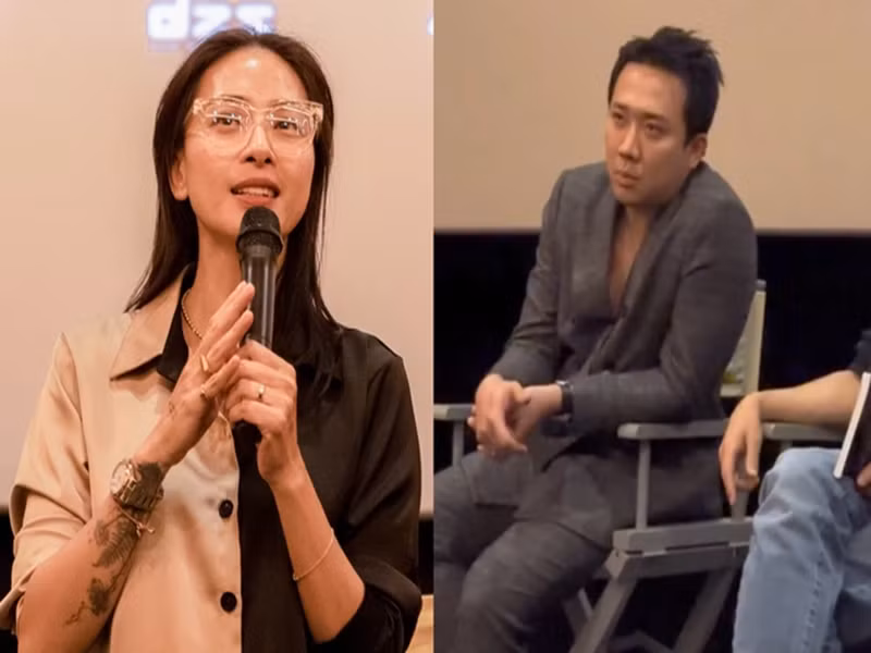 Ngoài ra, Trấn Thành bày tỏ quan điểm diễn viên cần phải chọn vai phù hợp. “Tôi nói thật nếu không hợp vai thì Trấn Thành diễn cũng "chết" chứ đừng nói là các bạn. Hollywood cũng vậy, không hợp vai thì diễn dở thôi", Dân Trí dẫn lời ông xã Hari Won. Ngô Thanh Vân không đồng tình với quan điểm của Trấn Thành. Ảnh: Dân Trí.