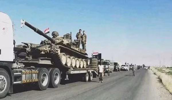 Ngoài ra, hàng nghìn binh sĩ Syria đã được triển khai tới các địa điểm gần các khu vực hiện nằm dưới quyền kiểm soát của nhóm phiến quân ở Bắc Hama và Nam Idlib. Ảnh: FNA.