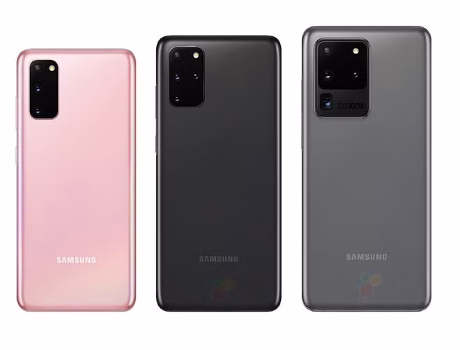 Cùng với Galaxy Z Flip, Samsung có thể mang đến 3 mẫu Galaxy S mới gồm S20, S20+ và S20 Ultra tại sự kiện MWC lần này. Trong đó, Galaxy S20 Ultra là mẫu máy cao cấp nhất. Sản phẩm sẽ được trang bị hệ thống 4 camera sau, trong đó có một ống kính tiềm vọng 48 MP.