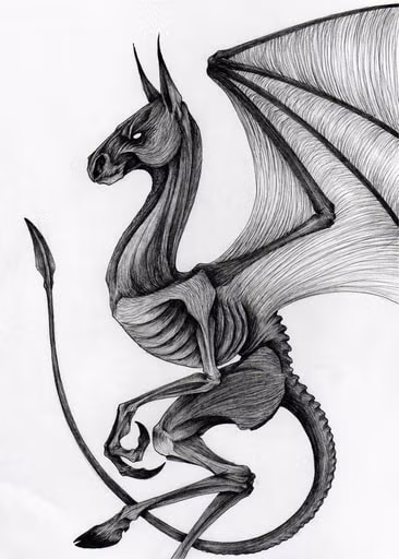 Trong các giai thoại, câu chuyện dân gian, Jersey Devil được biết đến là sinh vật đầu chó, mặt ngựa và có móng vuốt sắc nhọn.