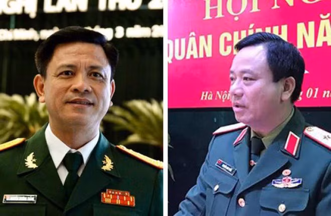 Hai tuong quan doi duoc bo nhiem lam pho tu lenh quan khu
