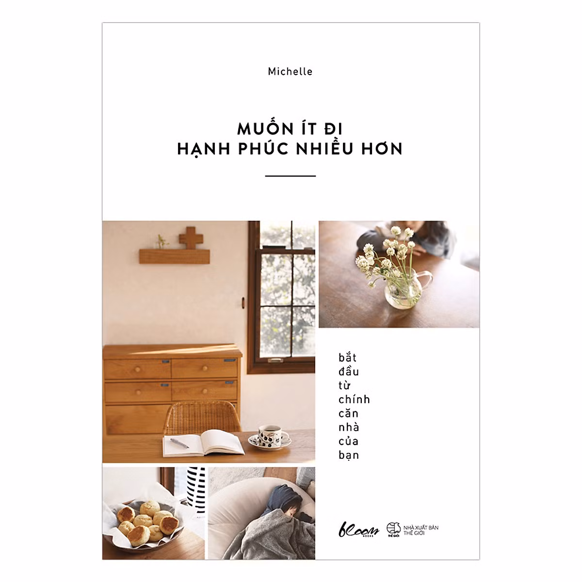 Chọn gam màu chủ đạo cho phòng khách và tránh để quá nhiều đồ trên sàn nhà.