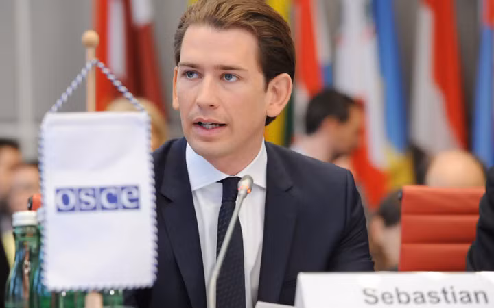 Tháng 12/2016, ông Sebastian Kurz giữ chức Chủ tịch luân phiên Tổ chức An ninh và Hợp tác châu Âu (OSCE).