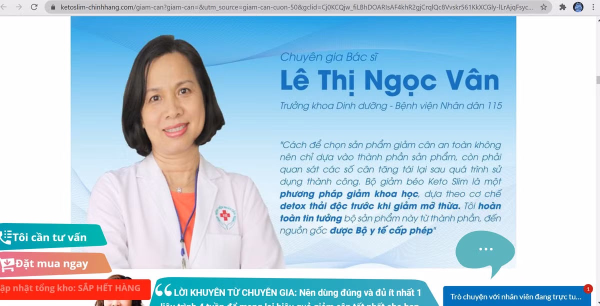 Vien sui Keto Slim: Bi canh cao van vi pham... coi thuong phap luat?-Hinh-2