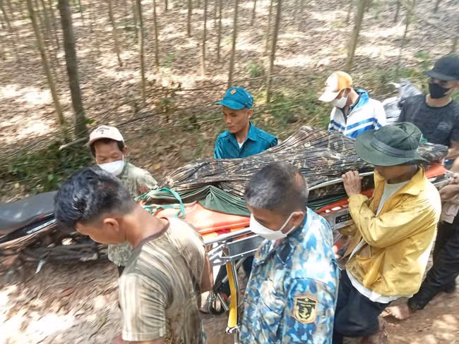 Người đàn ông ở Quảng Bình tử vong khi vào rừng soi ếch Nguoi dan ong o Quang Binh tu vong khi vao rung soi ech