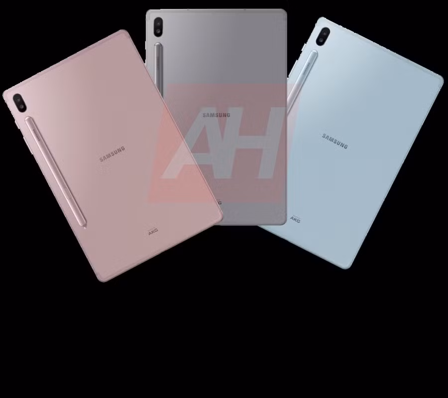 Điều thú vị được hé lộ lần này là hình ảnh chi tiết thiết kế của chiếc tablet Galaxy Tab S6. Có vẻ như hãng công nghệ số 1 Hàn Quốc đã quyết định bỏ luôn tên gọi S5 và lên thẳng S6 (giống như Apple từng nâng cấp iPhone 8 lên iPhone X, bỏ qua tên gọi iPhone 9).