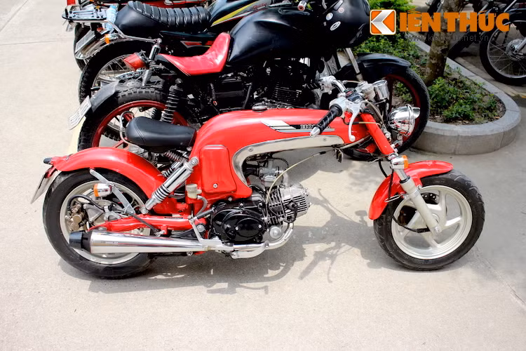 Trên bản độ này, chủ xe đã hoàn toàn thay đổi kết cấu khung chữ T nguyên bản của Honda 67 khi bỏ khung phía sau và đồng thời "chế cháo" lại để tạo thành kết cấu khung hình chữ L ngang độc đáo. Bình xăng cũng được tích hợp thẳng vào khung xe.