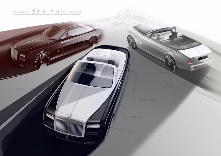 Bên cạnh phiên bản Phantom 4 cửa bình thường, Phantom Drophead mui trần và Phantom Coupe mui kín là 2 phiên bản hai cửa của dòng xe siêu sang này. Sắp tới, để "dọn đường" sản xuất thế hệ Phantom mới, Rolls-Royce sẽ chính thức ngừng sản xuất Phantom Drophead và Coupe. Bộ sưu tập cuối cùng của các dòng xe này là Rolls-Royce Phantom Zenith.