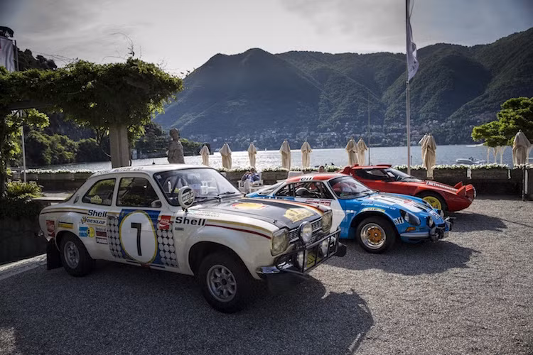 Các mẫu xe đua rally huyền thoại như Ford Escort, Renault Alpine 110 hay Lancia Stratos cũng góp mặt trong cuộc chơi riêng - “Rally cars – Heroes of the special stage,1955 – 1985”.