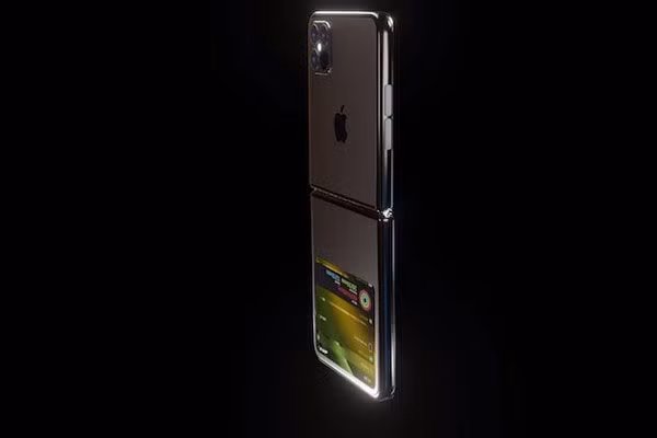Smartphone màn hình gập của Apple có thể mang tên iPhone 12 Flip - Hình 2 Smartphone man hinh gap cua Apple co the mang ten iPhone 12 Flip-Hinh-2