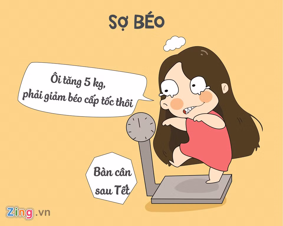 Tết đến có rất nhiều món ăn ngon phải thưởng thức nên phần lớn mọi người đều tăng cân, nhất là phái đẹp. Sau Tết, nhiều cô gái phải tìm tới những phương pháp giảm cân hiệu quả vì vẻ ngoài đã thay đổi chóng mặt.