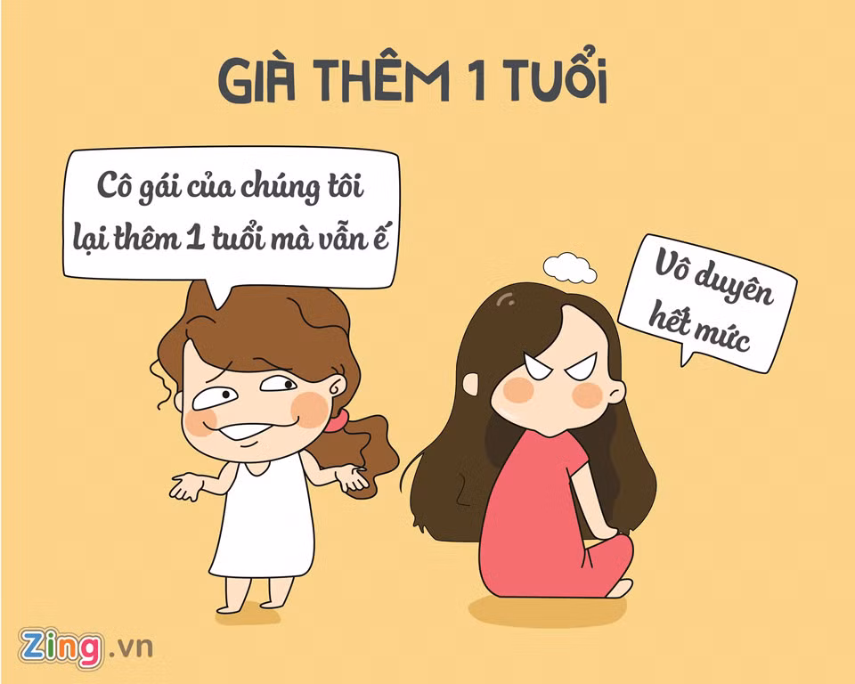 Một năm qua đi đồng nghĩa với việc nhiều người lại thêm một tuổi mới. Đây sẽ là nỗi lo không nhỏ với dân "F.A cao tuổi".