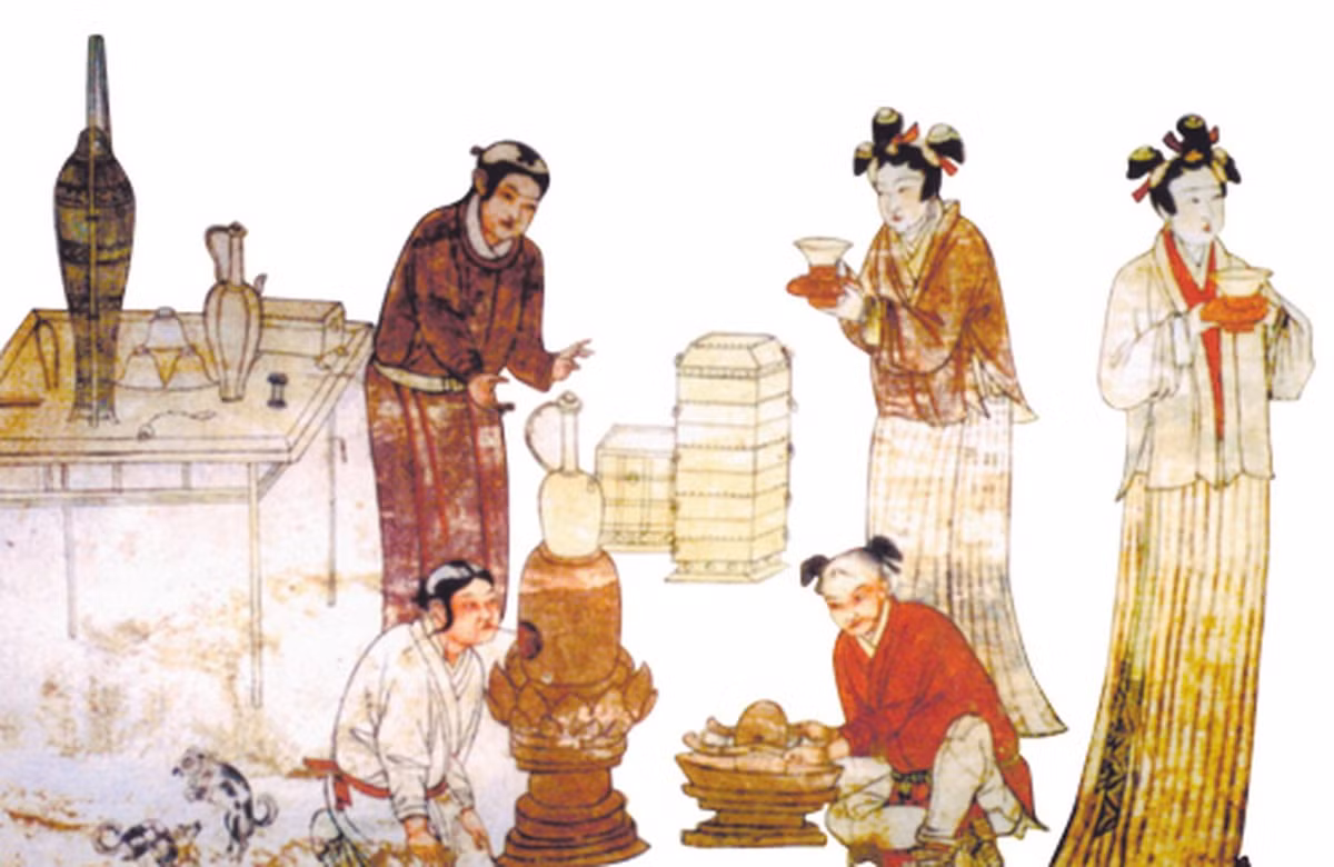 Lúc sống, máu của con người có màu đỏ. Chu sa có màu sắc giống màu của máu người. Vậy nên, người dân thời xưa sử dụng chu sa trong mai táng với hy vọng người chết có thể tái sinh, bắt đầu cuộc sống mới.