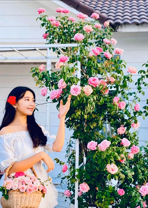 Lọ Lem được bố mẹ ủng hộ đam mê hội họa.