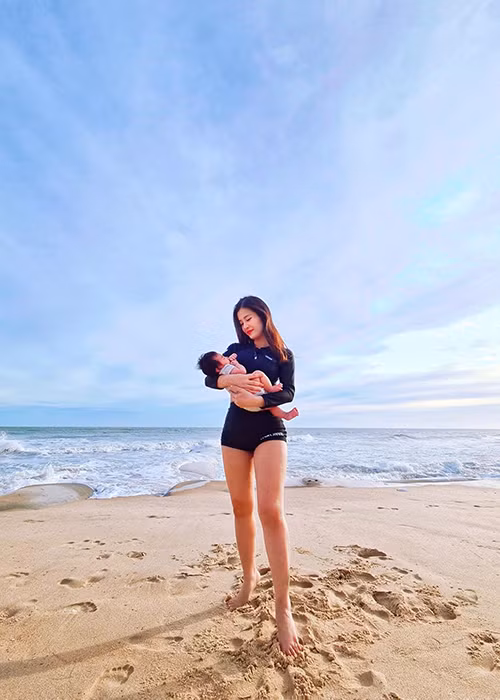Bé Winnie được cho là một trong những nhóc tì của showbiz Việt sinh ra đã "ngậm thìa vàng".