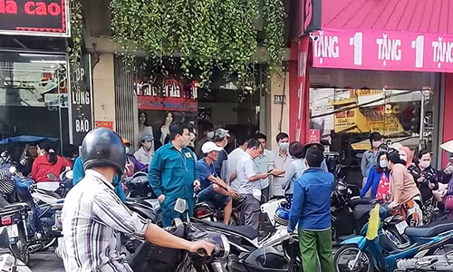 Nguoi phu nu tu vong trong nha o TP.HCM