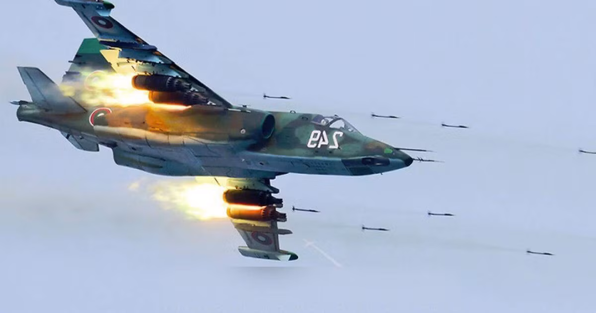 Chỉ với 2 chiếc Su-25, Nga áp đảo hoàn toàn một tốp F-22 Mỹ? Chi voi 2 chiec Su-25, Nga ap dao hoan toan mot top F-22 My?
