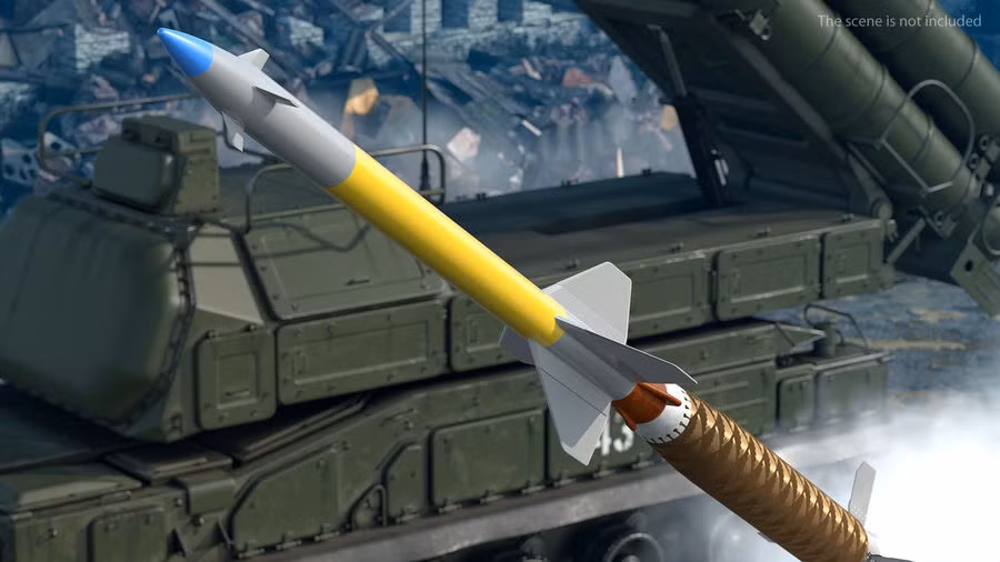 Về tên lửa, trên Pantsir-S1 sẽ được trang bị các loại tên lửa bao gồm các sê-ri tên lửa 95YA6, 95YA6-2/M, 23YA6 cho phiên bản nội địa. Còn với bản xuất khẩu sẽ được trang bị các tên lửa đất đối không dẫn đường 57E6 và 57E6-E.
