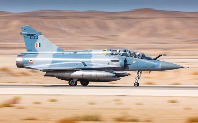 Tiêm kích Mirage của Không quân Ấn Độ. Nguồn: IDF.