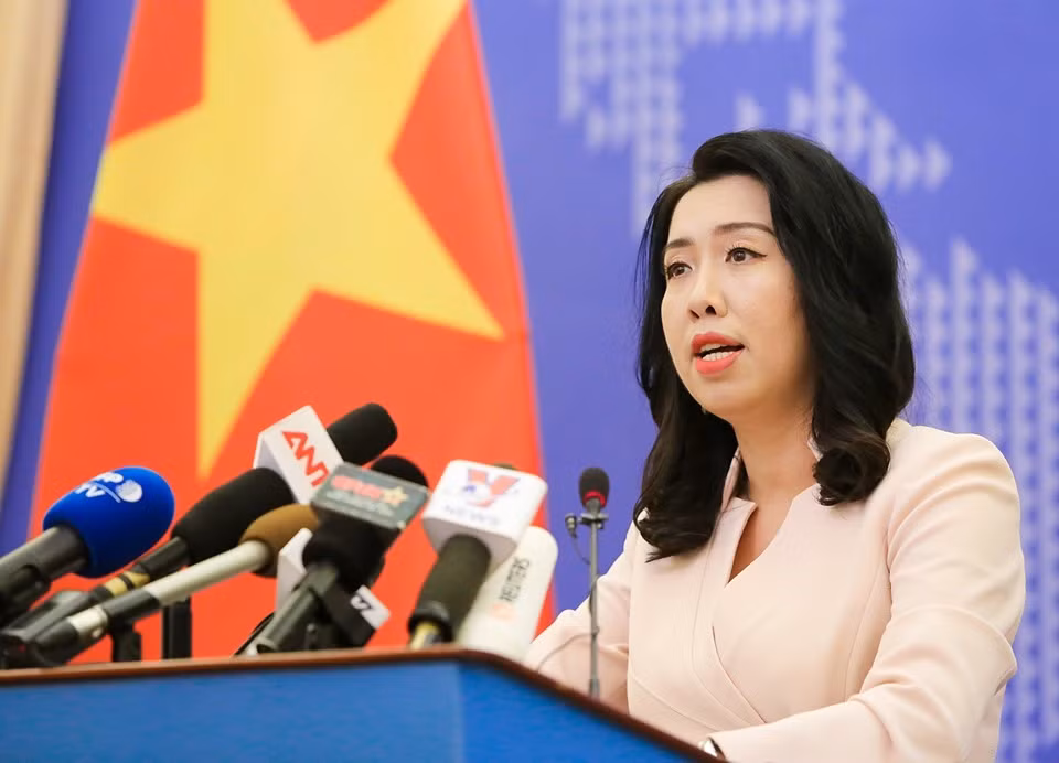 Người phát ngôn Bộ Ngoại giao Lê Thị Thu Hằng đã nhiều lần lên tiếng phản đối các hoạt động diễn tập quân sự của Đài Loan ở vùng biển xung quanh đảo Ba Bình, khẳng định đây là hành động xâm phạm nghiêm trọng chủ quyền lãnh thổ của Việt Nam, đe dọa hòa bình, ổn định, an toàn, an ninh hàng hải, gây căng thẳng và làm phức tạp thêm tình hình ở Biển Đông.