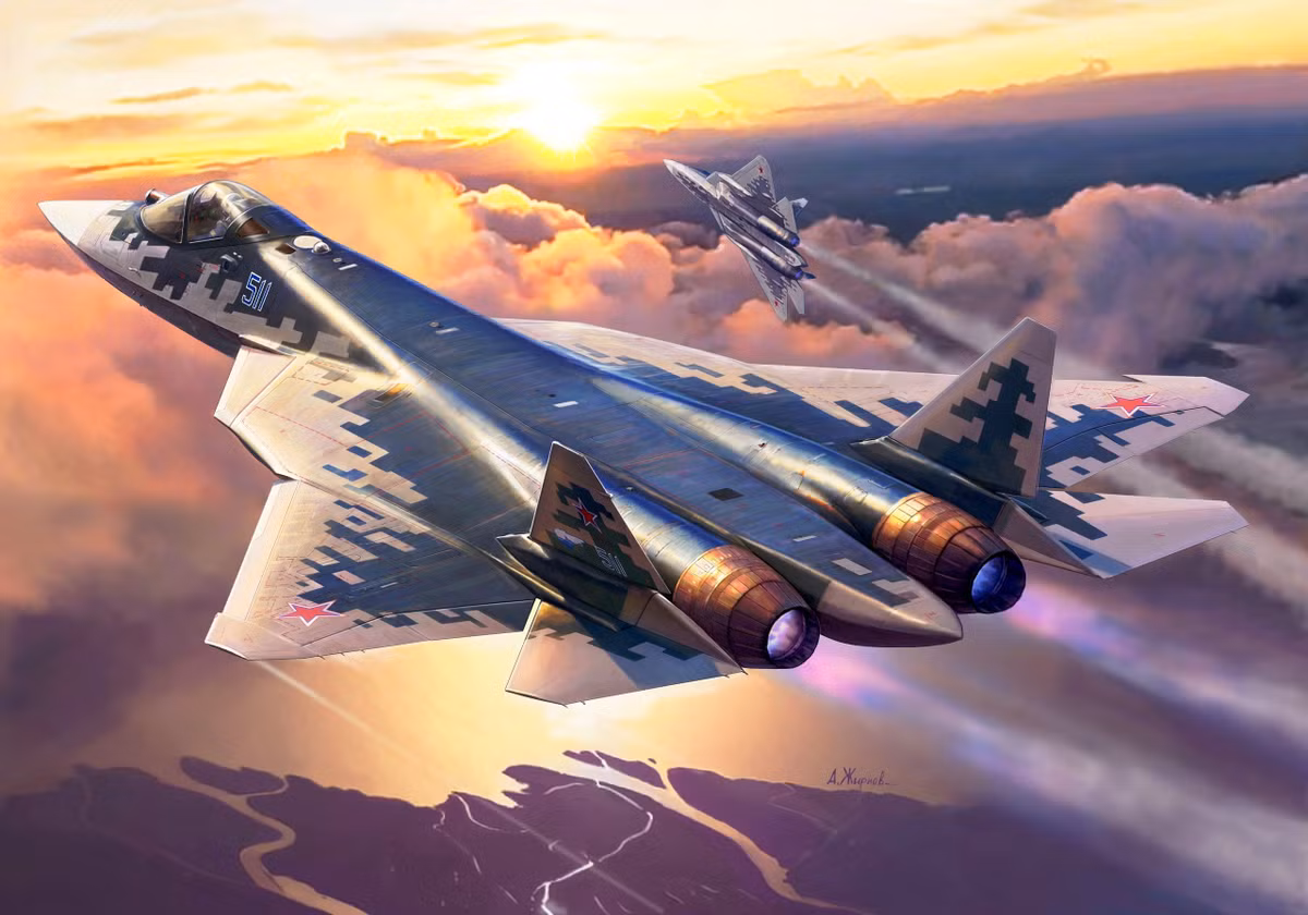 Và mặc dù với tải trọng lớn như vậy, thế nhưng Su-57 vẫn được coi là một tiêm kích siêu hành trình. Tốc độ và sự linh hoạt của nó vẫn luôn được đảm bảo khi được trang bị động cơ tua-bin đốt sau Saturn, cho phép nó đạt vận tốc tối đa lên tới Mach 2 và có phạm vi siêu thanh là 1.500km.