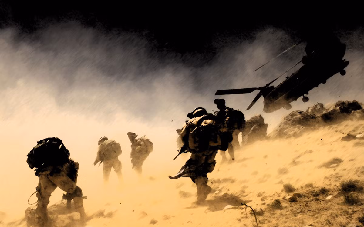 Lúc đó, Quân đội Iraq đã thực sự là hoàn toàn choáng ngợp, họ đã phản ứng một cách rất yếu ớt khi phải hứng chịu ồ ạt thứ sức mạnh tấn công mạnh mẽ này từ phía liên minh.