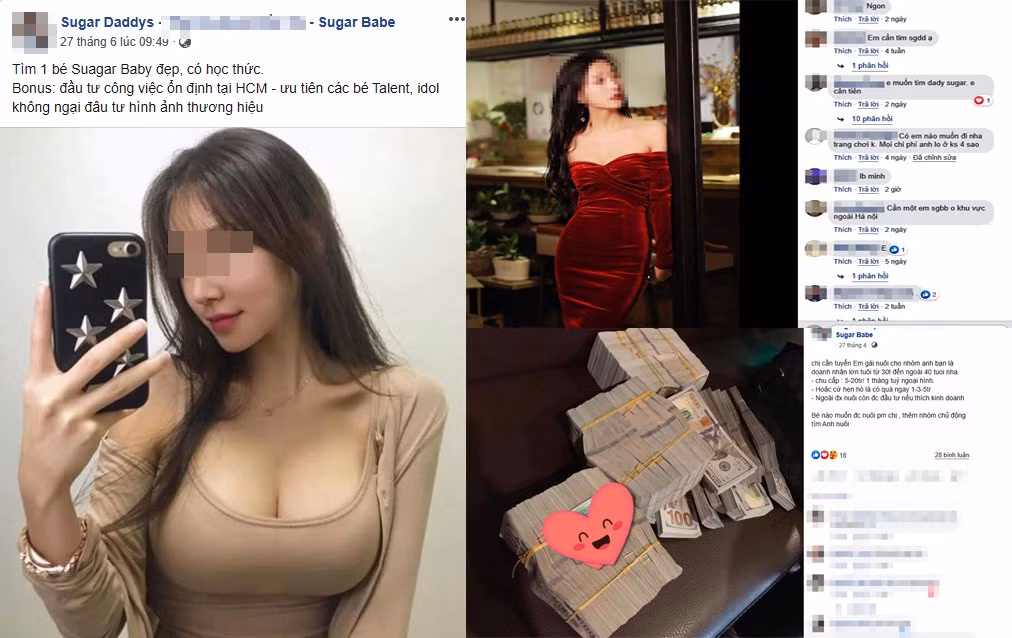 Theo cảnh sát, từ việc môi giới cho nhiều cặp đôi mua bán dâm, Vy thu lời bất chính số tiền lớn lên đến 200 triệu đồng như lời “tú bà” này khai nhận và lột xác trở thành người thích ăn diện, mua sắm xe và thường xuyên check-in tại các địa điểm sang trọng. (Ảnh minh họa)