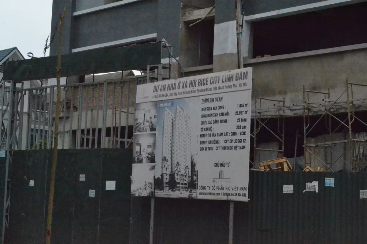 Đây là hình ảnh ghi nhận tại Bắc Rice City