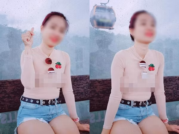 Đặc biệt ăn mặc ngắn cũn, hở toang khi đi lễ đầu năm lại càng khó chấp nhận.