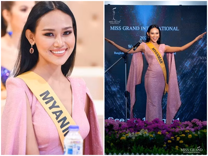 Dù bị lộ vòng một, đại diện Myanmar vẫn lọt top 20 trình diễn áo tắm do được khán giả bình chọn.