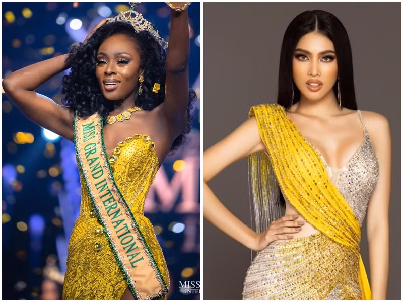 Mới đây, đại diện Mỹ Abena Appiah đăng quang Miss Grand International 2020 - Hoa hậu Hòa bình Quốc tế 2020. Cũng tham gia đấu trường nhan sắc này, Á hậu Ngọc Thảo chỉ lọt top 20.