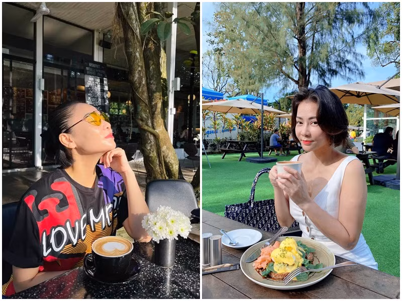 Cuộc sống của Thu Minh ở xứ người khá thảnh thơi.