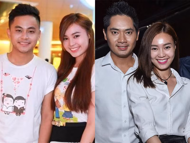 Ninh Dương Lan Ngọc từng công khai hẹn hò diễn viên La Thành (trái) và Minh Luân. Ảnh: Zing