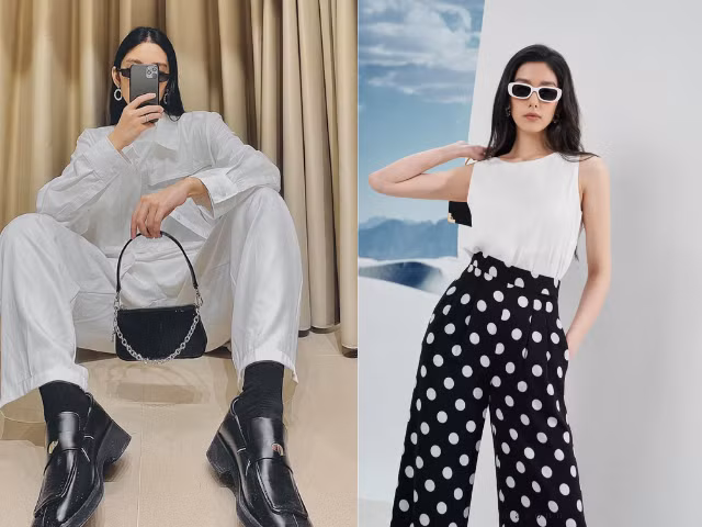 Sang chảnh, thần thái cũng là 2 từ mà nhiều người thích dùng để miêu tả về nàng mẫu ảnh này.