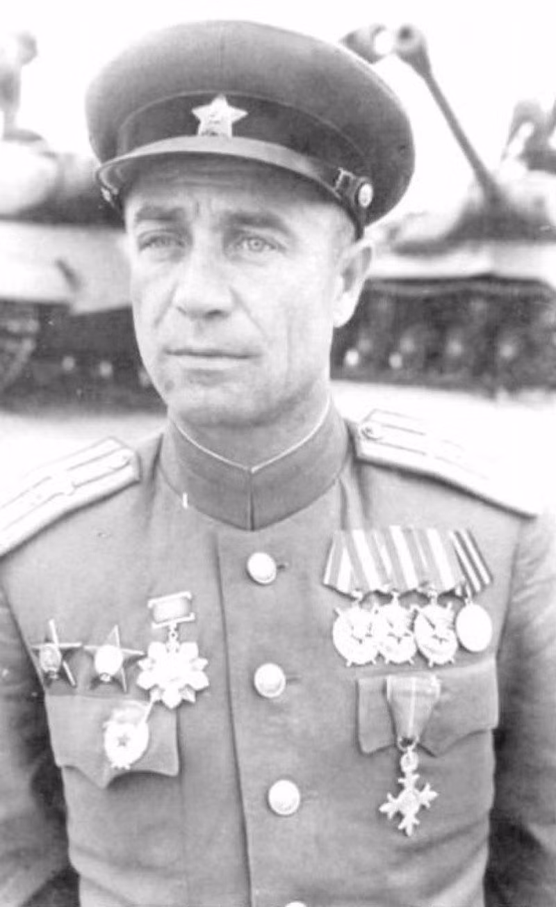 Tư lệnh Lữ đoàn 68 - Đại tá G.A Timchenko, tháng 8/1945. Nguồn ảnh: Topwar