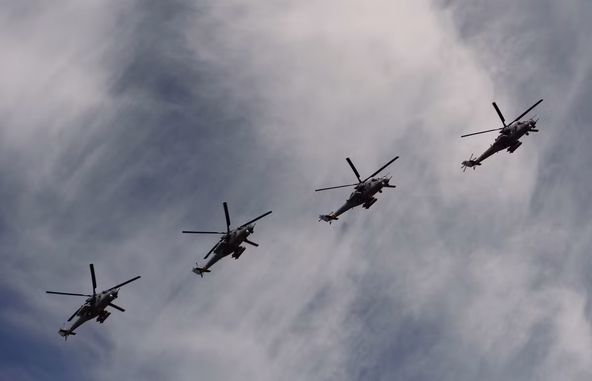 Thanh cong tai Syria, truc thang tan cong Mi-35 dat khach