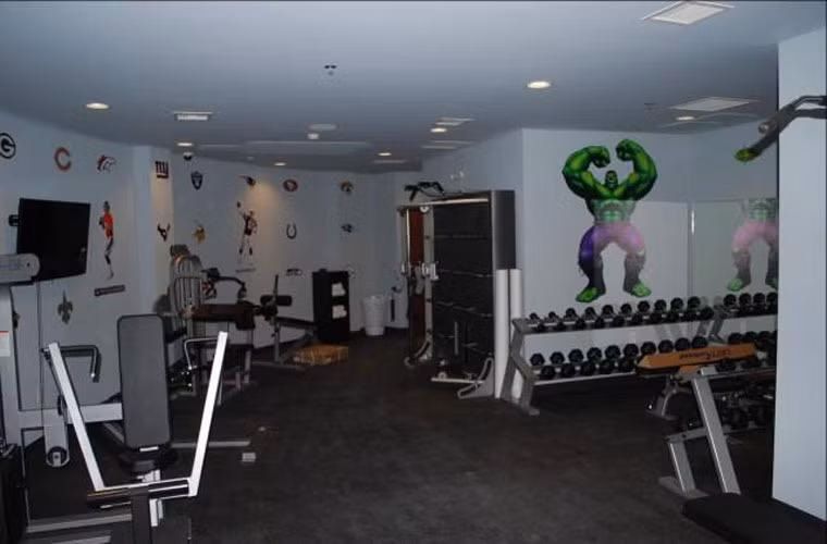 Phòng tập gym.
