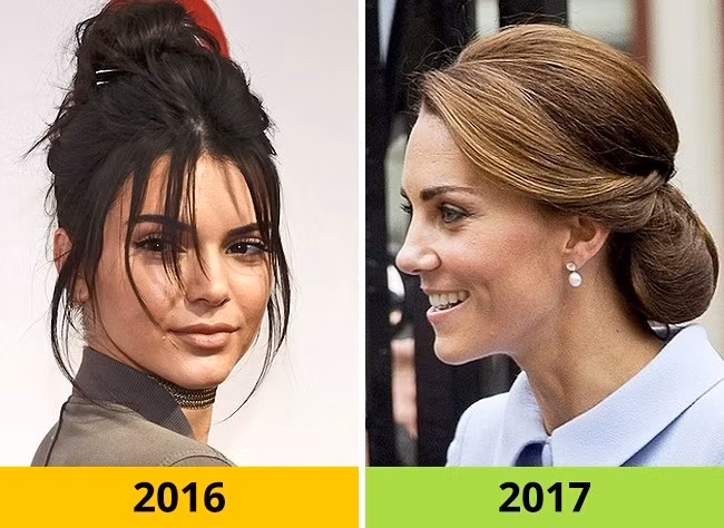 Cách búi tóc cũng được thay đổi theo thời gian. Trong năm 2017 sắp tới, kiểu búi tóc gọn gàng nữ tính sẽ thay thế các mốt trước đây.